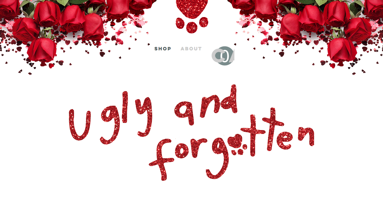 Interactive ad: Ugly & Forgotten: Valentine’s Cards